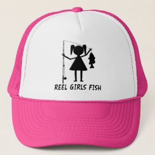 REEL GIRLS FISH TRUCKER HAT