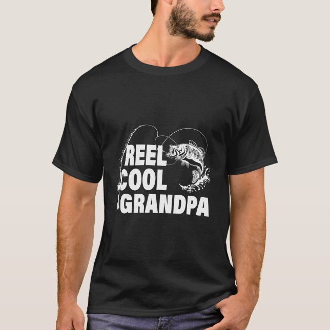 Reel Grandpa T-Shirt (Front)