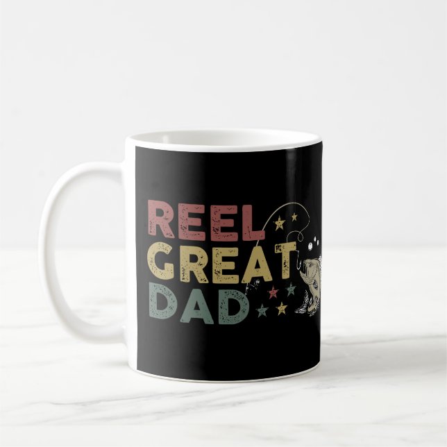 Reel Great Dad Coffee Mug (Left)