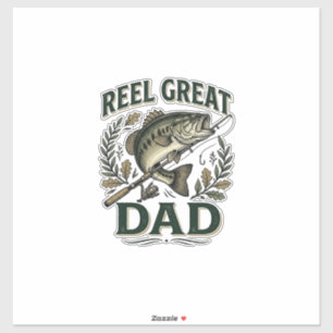Reel Great Dad Vintage Fishing Father’s Day