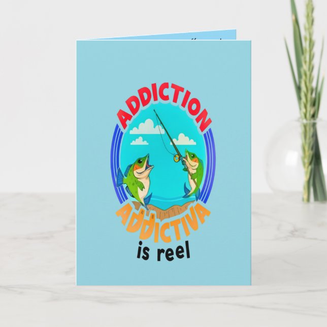 Reel in the Fun Birthday Card (Front)