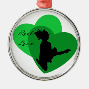 Reel Love - Irish Dance Metal Tree Decoration