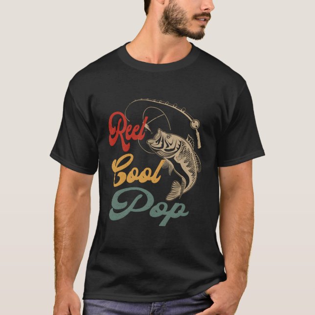 Reel Pop Fishing Pop T-Shirt (Front)