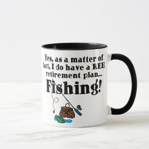 Reel Retirement Plan Mug