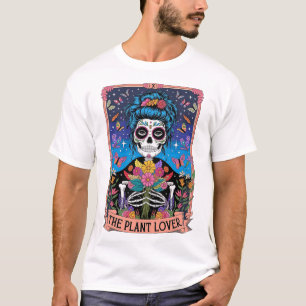 Reel Scared Halloween Fishing Funny Skeleton Fishe T-Shirt