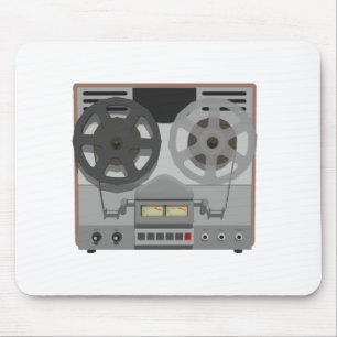 Reel to Reel Tape Player: 3D Model: Mouse Pad