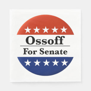 Reelect Georgia Senator Jon Ossoff in 2026 Napkin