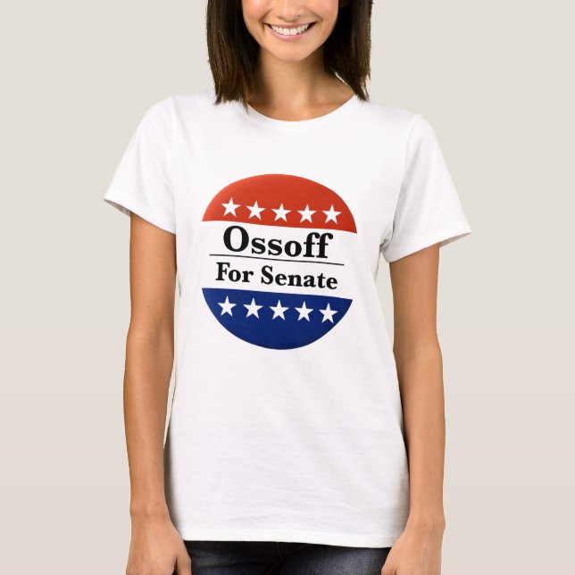 Reelect Georgia Senator Jon Ossoff in 2026 T-Shirt (Front)