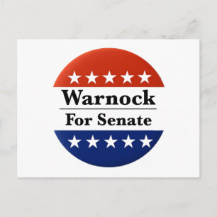 Reelect Raphael Warnock to U.S. Senate 2022 Postcard