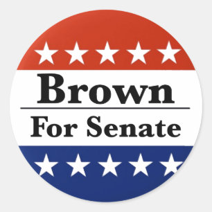 Reelect Sherrod Brown to U.S. Senate 2024 Classic Round Sticker