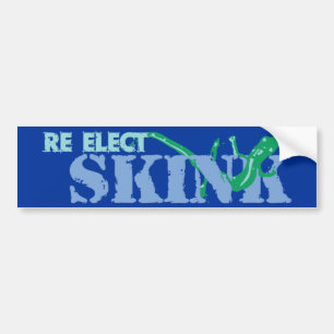 ReElect Skink Bumper Sticker