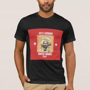 Reelecto Obama: Viva the Spirit of Zapata T-Shirt