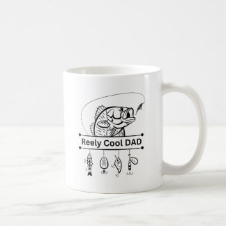 "Reely Cool Dad" Fishing Mug