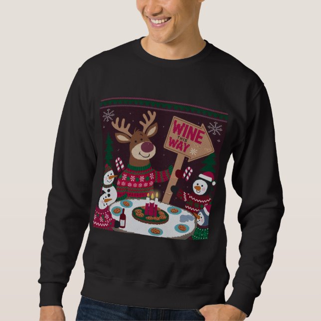 Reender party arrow sweatshirt (Front)