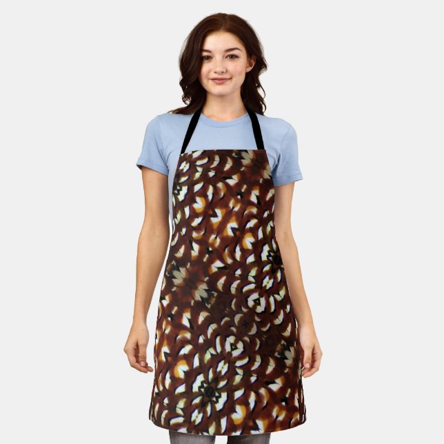 Reeve's Pheasant Brown Feathers Apron (Worn)