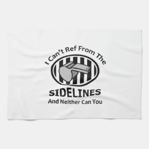 REF FROM SIDELINES TEA TOWEL