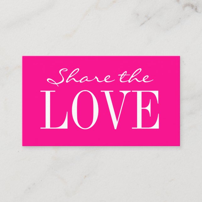 Refer a friend / referral minimalist business card (Front)