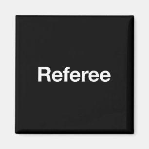 Referee Karate Tournament Magnet