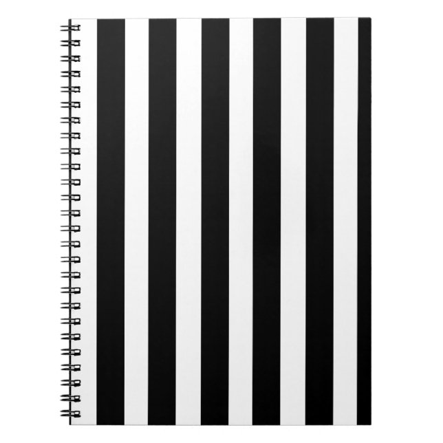 Referee Stripes Notebook (Front)