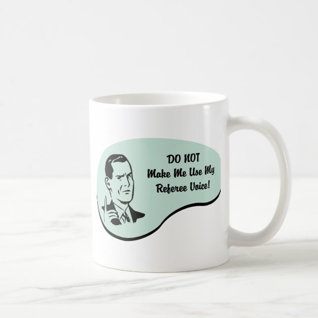 Referee Voice Coffee Mug (Right)