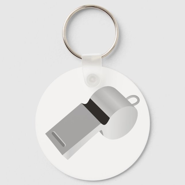 Referees Whistle Keychain (Front)