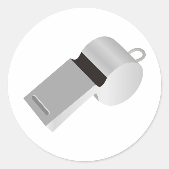 Referees Whistle Stickers (Front)