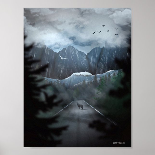 Reference Painting No.4 of Artic-North pole Poster (Front)