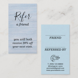 Referral Card