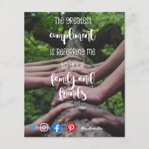 referral mailer real estate marketing friends flyer