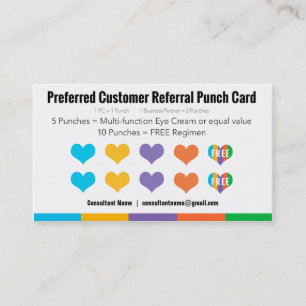 Referral Punch Card - LOVE YOUR SKIN