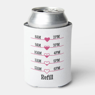 Refill Chart Can Cooler
