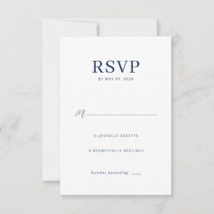 Refined Blue Calligraphy Template