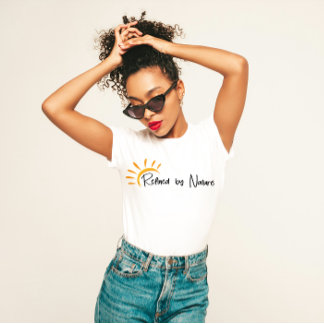 "Refined by Nature" Minimalist T-Shirt