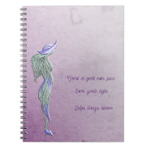 Refined calm spiral notebook 