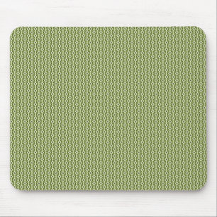 Refined Glam Mousepad, Olive Green Mouse Pad
