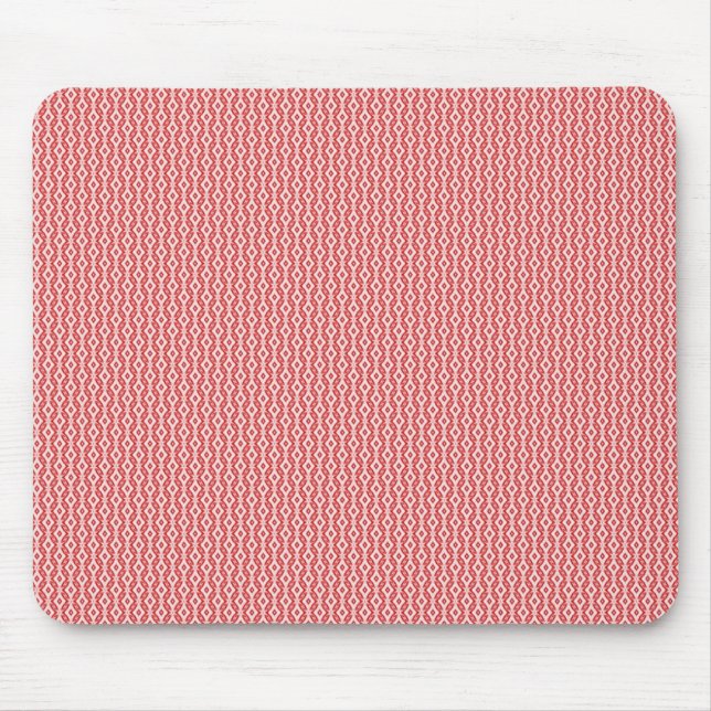 Refined Glam Mousepad, Red Mouse Pad (Front)