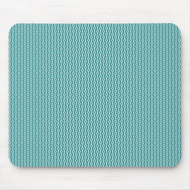 Refined Glam Mousepad, Teal Mouse Pad (Front)
