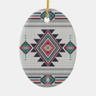 Refined Southwest Ceramic Tree Decoration