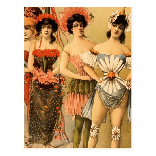 Refined Vaudeville Postcard