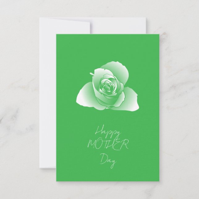 Refined White Defined Art Shades Flower Card (Front)