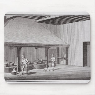 Refining saltpetre mouse pad