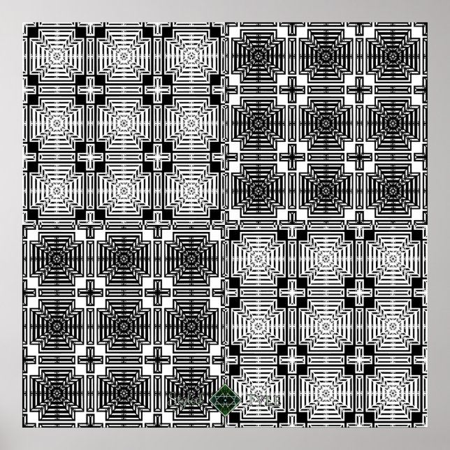 Reflect Grid Poster (Front)