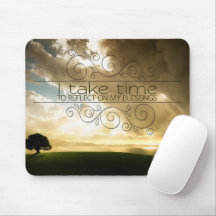 "Reflect on blessings" Motivation Affirmation