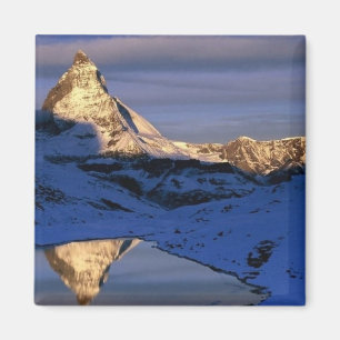 Reflected Matterhorn, Switzerland Magnet