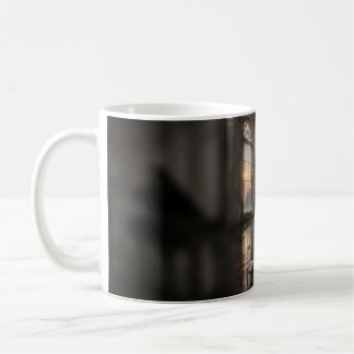 Reflecting Ballroom Piano Dawn Classic Mug