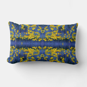 Reflecting Daffodils Lumbar Cushion