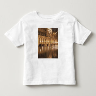 Reflecting pool at the Louvre, Paris, France Toddler T-Shirt