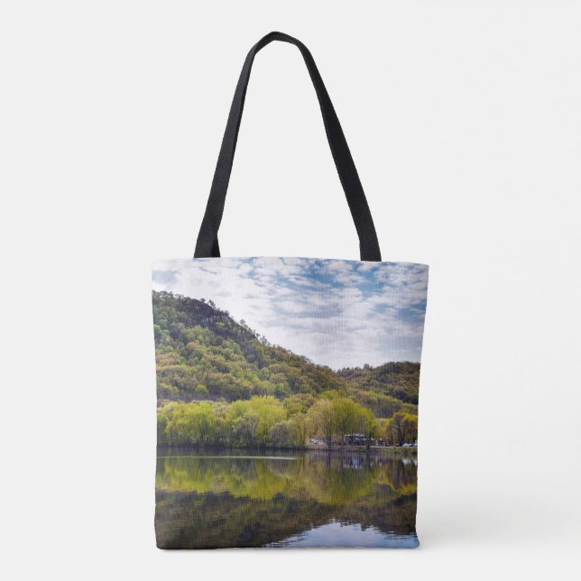 Reflecting Spring Tote Bag (Back)
