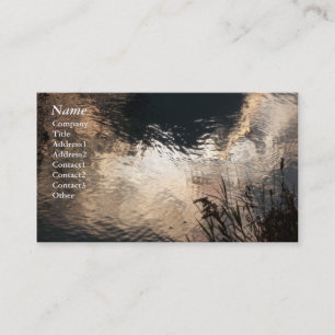 Reflecting Sunset - Business Cards