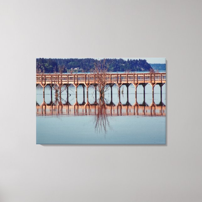 Reflecting Together Canvas Print (Front)